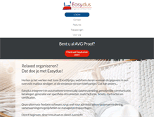 Tablet Screenshot of easydus.com